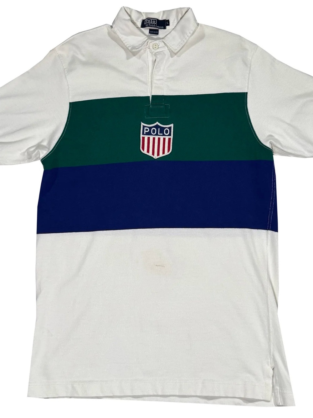 Vintage Polo Ralph Lauren K Swiss Rugby (Size L)